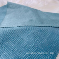 Cushion Embossed Polyester Velvet Fabric